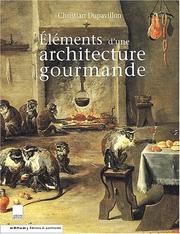 Cover of: Elements d'une architecture gourmande