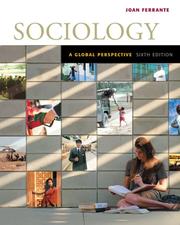 Cover of: Sociology | Joan Ferrante-Wallace