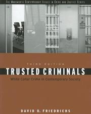 Cover of: Trusted Criminals by David O. Friedrichs