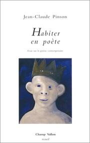 Cover of: Habiter en poète