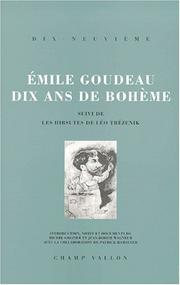 Cover of: 10 ans de Bohème by E. Goudeau