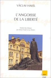 Cover of: L'angoisse de la liberté