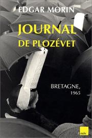 Cover of: Journal de Plozévet by Edgar Morin