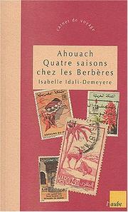 Ahouach by Isabelle Idali-Demeyere