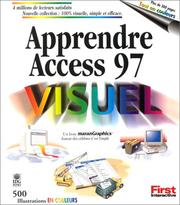 Cover of: Apprendre Access 97 by Ruth Maran