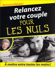 Cover of: Relancez votre couple pour les nuls