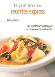 Cover of: Le Petit Livre des recettes Express
