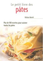Cover of: Le petit livre des pâtes