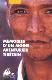 Cover of: Mémoires d'un moine aventurier tibétain by Hugh Richardson