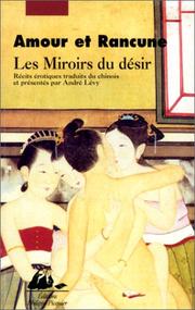 Cover of: Les miroirs du désir