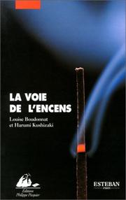 Cover of: La voie de l'encens