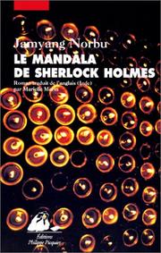 Cover of: Le Mandala de Sherlock Holmes by Jamyang Norbu