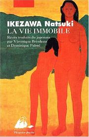 Cover of: La Vie immobile