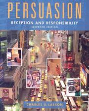 Cover of: Persuasion by Charles U. Larson