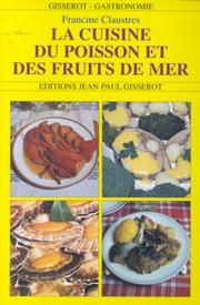 Cover of: La cuisine du poisson et des fruits de mer