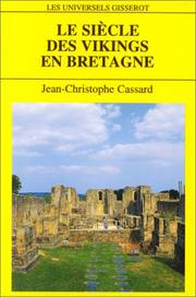 Cover of: Le siècle des Vikings en Bretagne by Cassard J-C