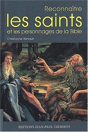 Cover of: Reconnaître les saints et les personnages de la Bible
