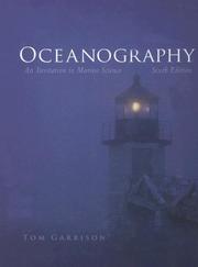 Cover of: Oceanography by Tom S. Garrison