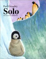 Cover of: Solo, une histoire naturelle