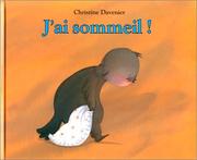 Cover of: J'ai sommeil!