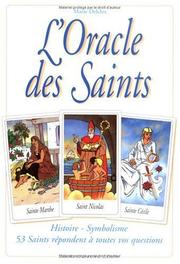Cover of: L'oracle des Saints