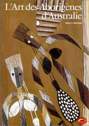 Cover of: L'art des aborigènes d'Australie by Wally Caruana