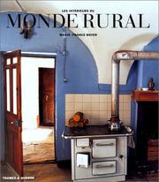 Cover of: Les Intérieurs du monde rural