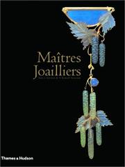 Cover of: Maîtres joaillers