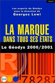 Cover of: La Marque dans tous ses états : Le Géodys 2000-2001