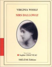 Cover of: Mrs Dalloway by Virginia Woolf, Sophie Chauveau