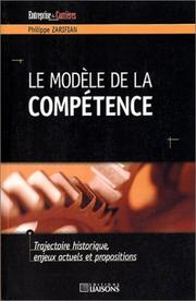 Cover of: Le Modèle de la compétence