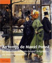 Cover of: Au temps de Marcel Proust by Musée Carnavalet, Jean-Marie Bruson, Christophe Leribault