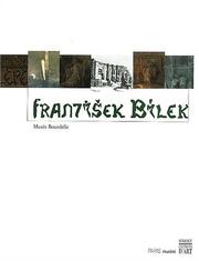 Cover of: Frantisek Bilek