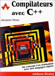 Cover of: Compilateurs avec C++