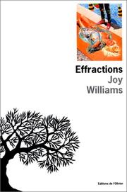 Cover of: Effractions by Joy Williams