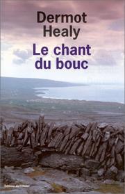 Cover of: Le Chant du bouc