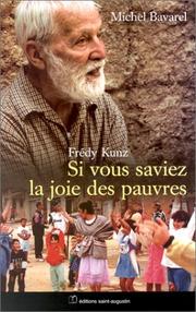 Cover of: Si vous saviez la joie des pauvres