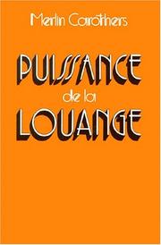 Cover of: Puissance de la louange