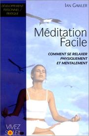 Cover of: La Méditation facile