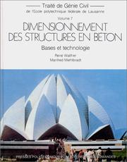 Cover of: Dimensionnement des structures en béton : Bases et technologie
