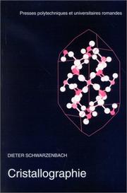 Cover of: Cristallographie