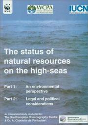 The status of natural resources on the high-seas