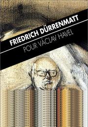 Cover of: Pour Vaclav Havel by Friedrich Dürrenmatt