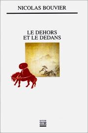 Cover of: Le Dehors et le dedans