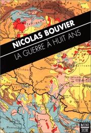 Cover of: La Guerre a huit ans