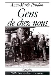 Cover of: Gens de chez nous
