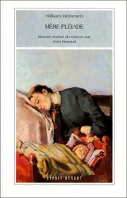 Cover of: Mère pléiade