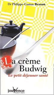 Cover of: La crème Budwig