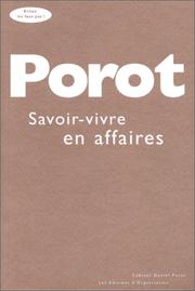 Cover of: Savoir-vivre en affaires