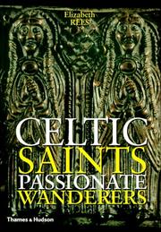 Cover of: Celtic saints: passionate wanderers